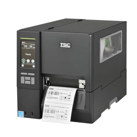 Принтер этикеток (термотрансферный, 600dpi) TSC MH641P, LCD&Touch, WiFi ready, смотчик 8